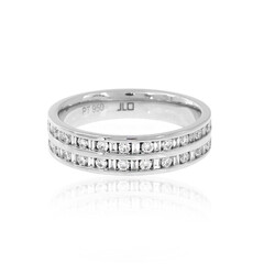 Anillo en platino con Diamante SI2