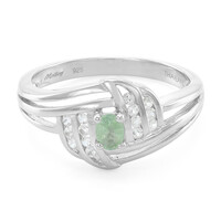 Anillo en plata con Turmalina Paraíba