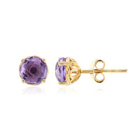 Pendientes en plata con Amatista