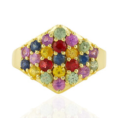 Anillo en plata con Zafiro