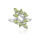 Anillo en plata con Peridoto