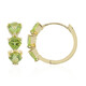 Pendientes en plata con Peridoto de Birmania