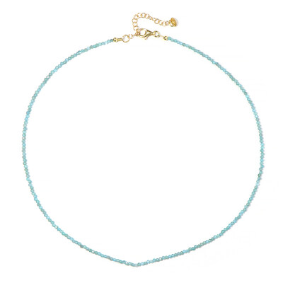 Collar en plata con Apatita azul