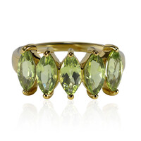 Anillo en plata con Peridoto