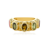 Anillo en plata con Turmalina