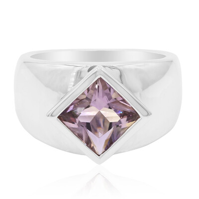 Anillo en plata con Ametrino