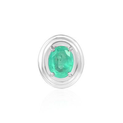 Colgante en plata con Esmeralda de Colombia (MONOSONO COLLECTION)