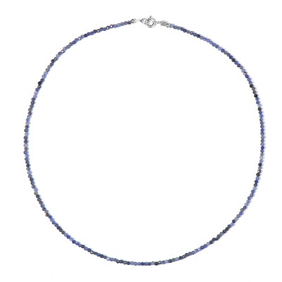 Collar en plata con Sodalita