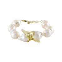 Brazalete en oro con Perla Freshwater (Ornaments by de Melo)