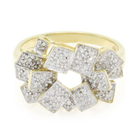 Anillo en plata con Diamante