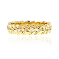 Anillo en oro con Diamante limpio a lupa F (LUCENT DIAMONDS)
