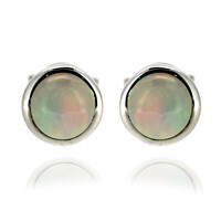 Pendientes en plata con Ópalo de Welo