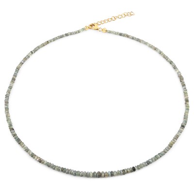 Collar en plata con Crisoberilo ojo de gato