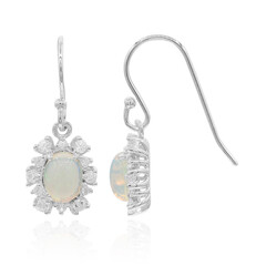 Pendientes en plata con Ópalo de Welo