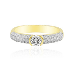 Anillo en oro con Diamante IF (D)