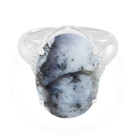 Anillo en plata con Ágata dendrítica