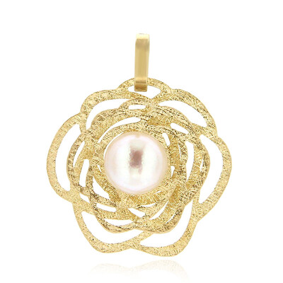 Colgante en oro con Perla Freshwater