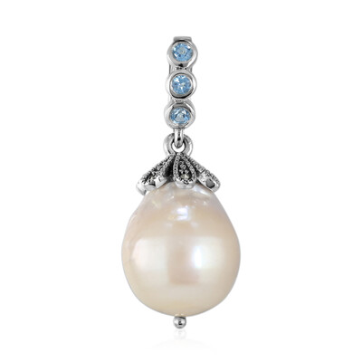 Colgante en plata con Perla Freshwater (TPC)