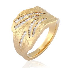 Anillo en plata con Zircón (de Melo)