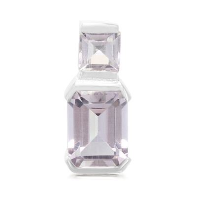 Colgante en plata con Amatista Rosa de Francia