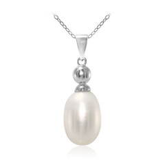 Collar en plata con Perla Freshwater