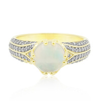 Anillo en oro con Ópalo Welo AAA (de Melo)