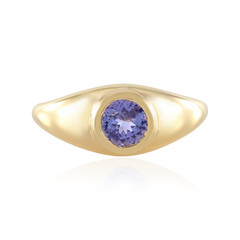 Anillo en plata con Tanzanita (Adela Silber)