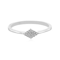 Anillo en plata con I1 (I) Diamante