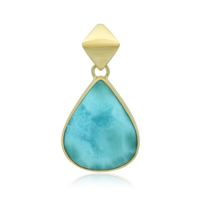 Colgante en plata con Larimar