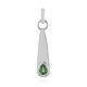 Colgante en plata con Zafiro verde de Tulear (Pallanova)