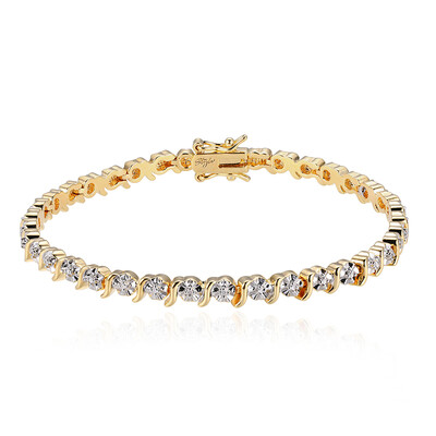 Brazalete en latón con Diamante I3 (I) (Juwelo Style)