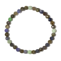 Brazalete con Tanzanita sin calentar