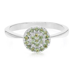 Anillo en plata con Alejandrita