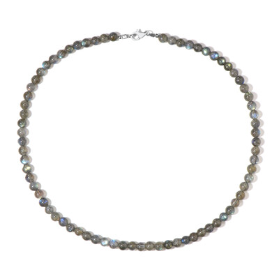Collar en plata con Labradorita