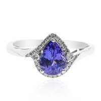 Anillo en oro con Tanzanita AAA (CIRARI)
