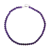 Collar en plata con Amatista