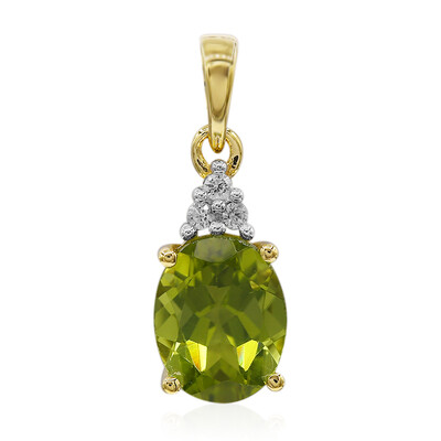 Colgante en plata con Peridoto