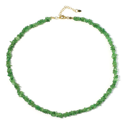 Collar en plata con Tsavorita