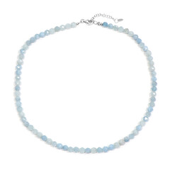 Collar en plata con Aguamarina