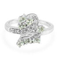 Anillo en plata con Ambligonita