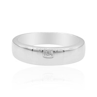 Anillo de hombre en plata con Diamante PK1 (I)