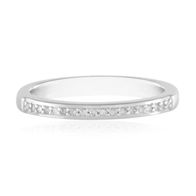 Anillo en plata con Diamante I3 (J)