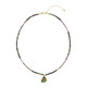 Collar en plata con Ammolita