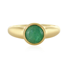 Anillo en plata con Esmeralda de Socoto