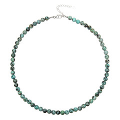 Collar en plata con Crisocola