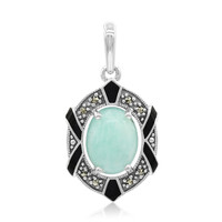 Colgante en plata con Amazonita