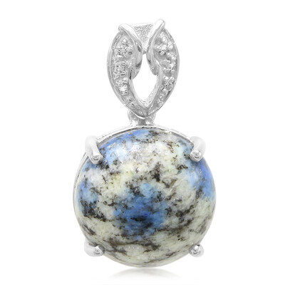 Colgante en plata con Azurita de K2