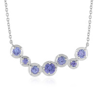 Collar en plata con Tanzanita