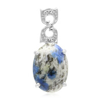 Colgante en plata con Azurita de K2