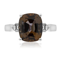 Anillo en oro con Tanzanita sin calentar (CIRARI)